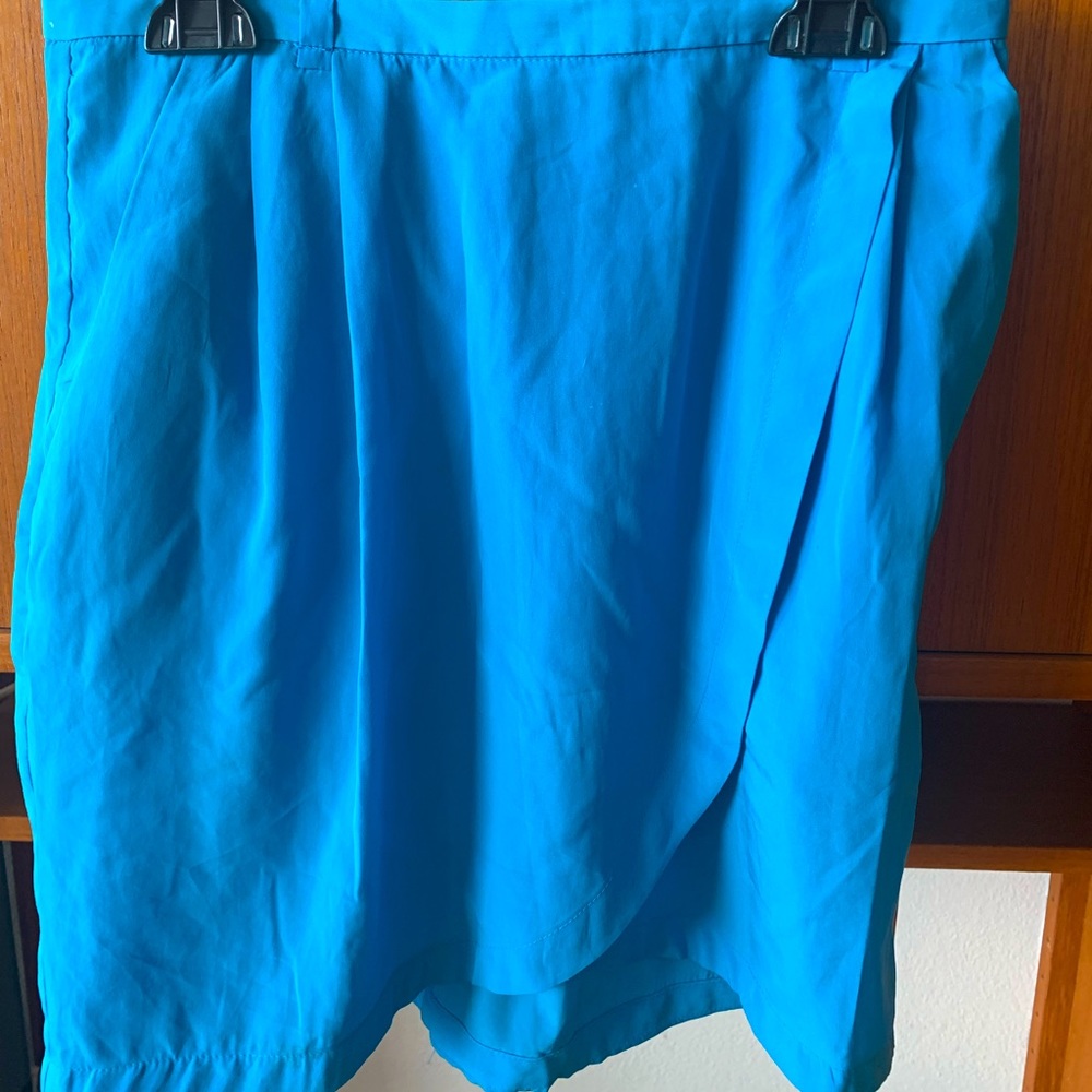 H&M Blue Mini Skirt